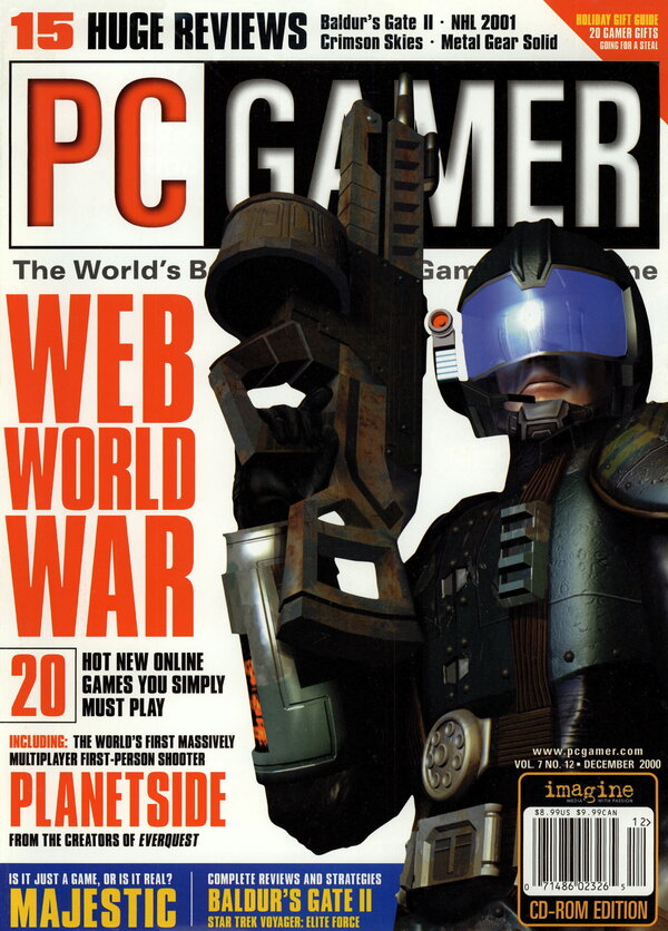 PC Gamer Issue 079 (December 2000) cover